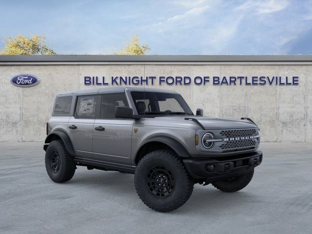 2026 Ford Bronco Badlands in Carbonized Gray Metallic — front three-quarter view
