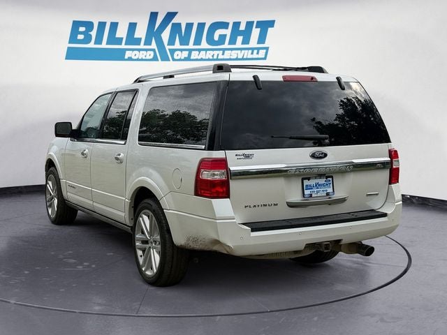 2017 Ford Expedition EL — rear three-quarter view