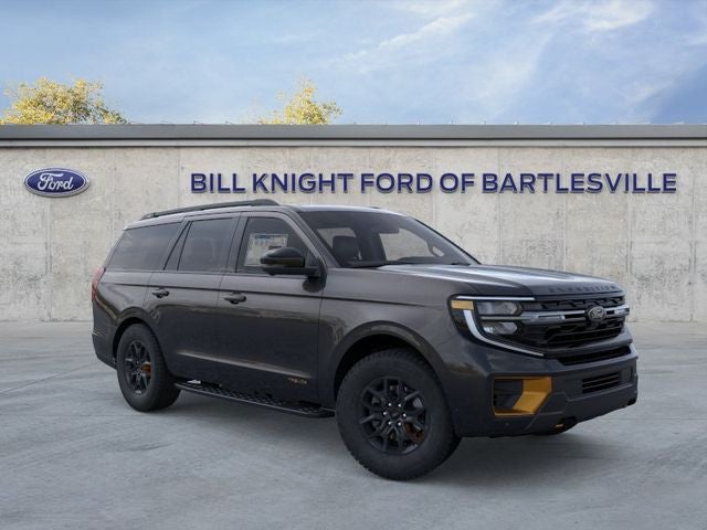 2026 Ford Expedition Tremor in Agate Black Metallic — front three-quarter view