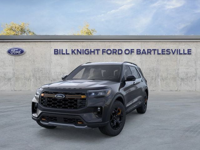 2026 Ford Explorer — rear three-quarter view