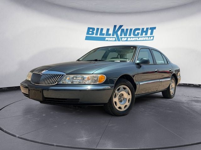 1998 Lincoln Continental Base in Charcoal Blue — front three-quarter view