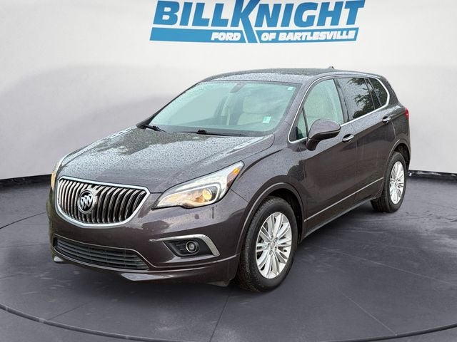 2017 Buick Envision Preferred in Midnight Amethyst Metallic — front three-quarter view
